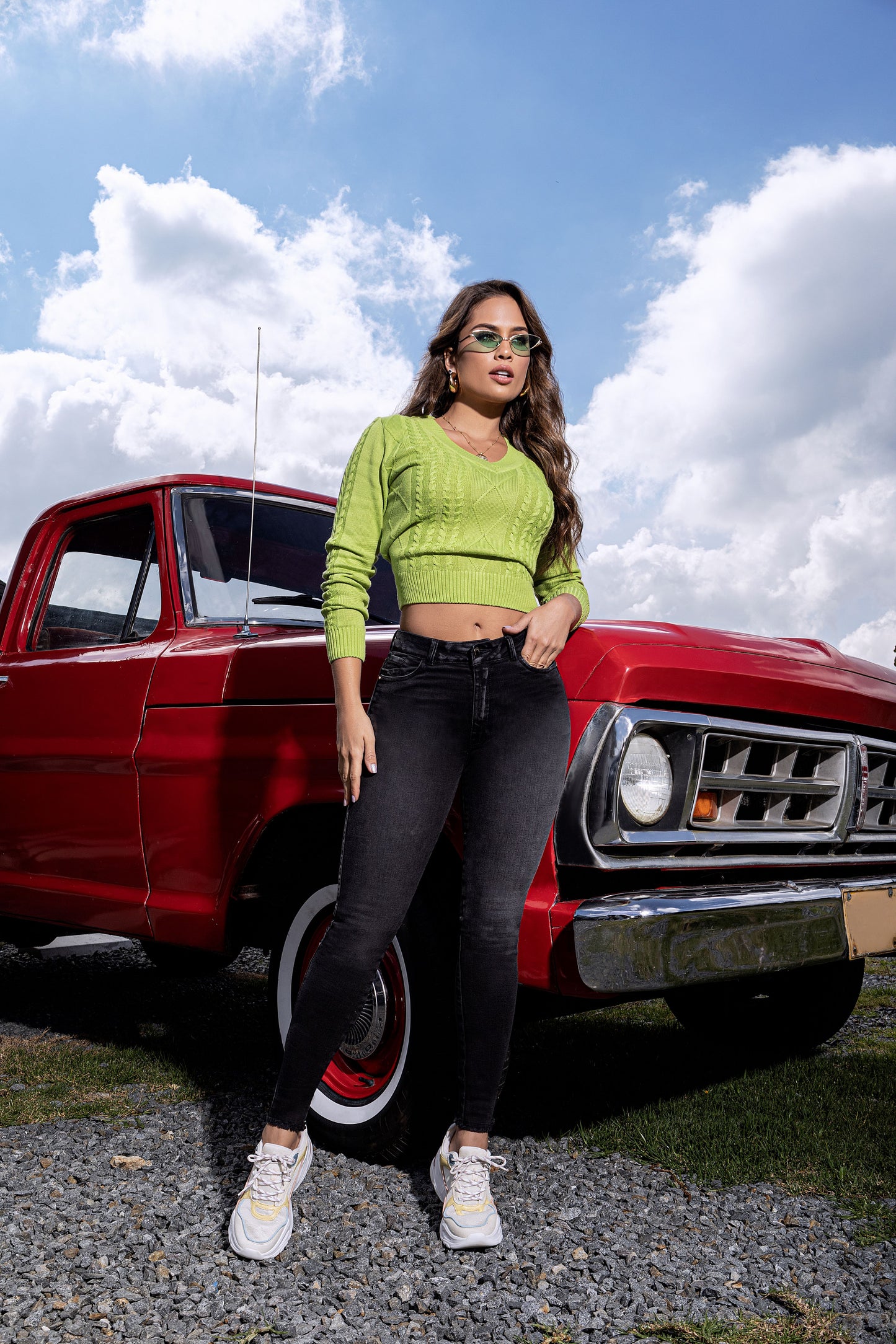 Ochentero-Índigo Licrado-Bota Tubo Gris Ref 1724