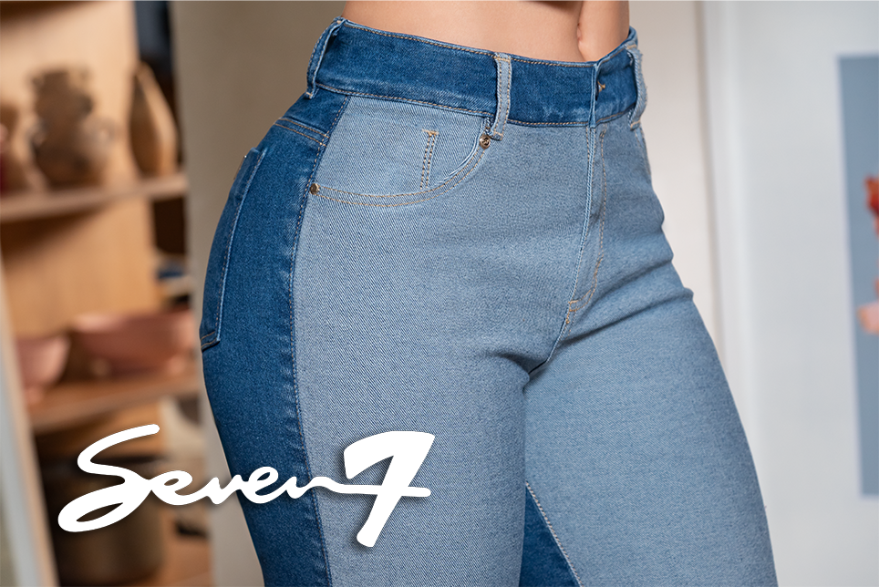 Jean Tiro Alto 1 Botón - Bota Palazzo Ref 1683