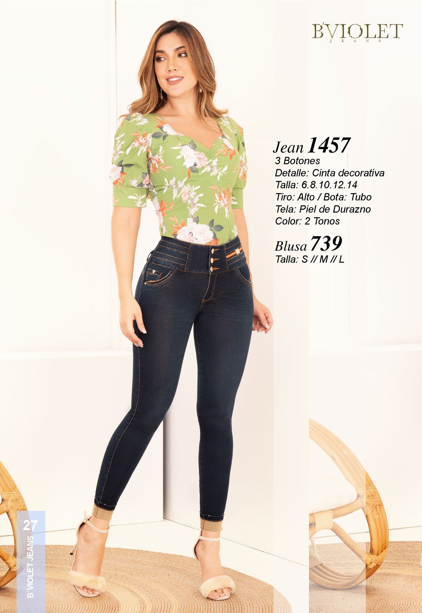 Jeans B´violet Oscuro Ref 1457