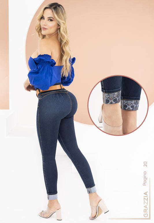 Jeans Grazzia by B´violet  Cinturón Ref 610