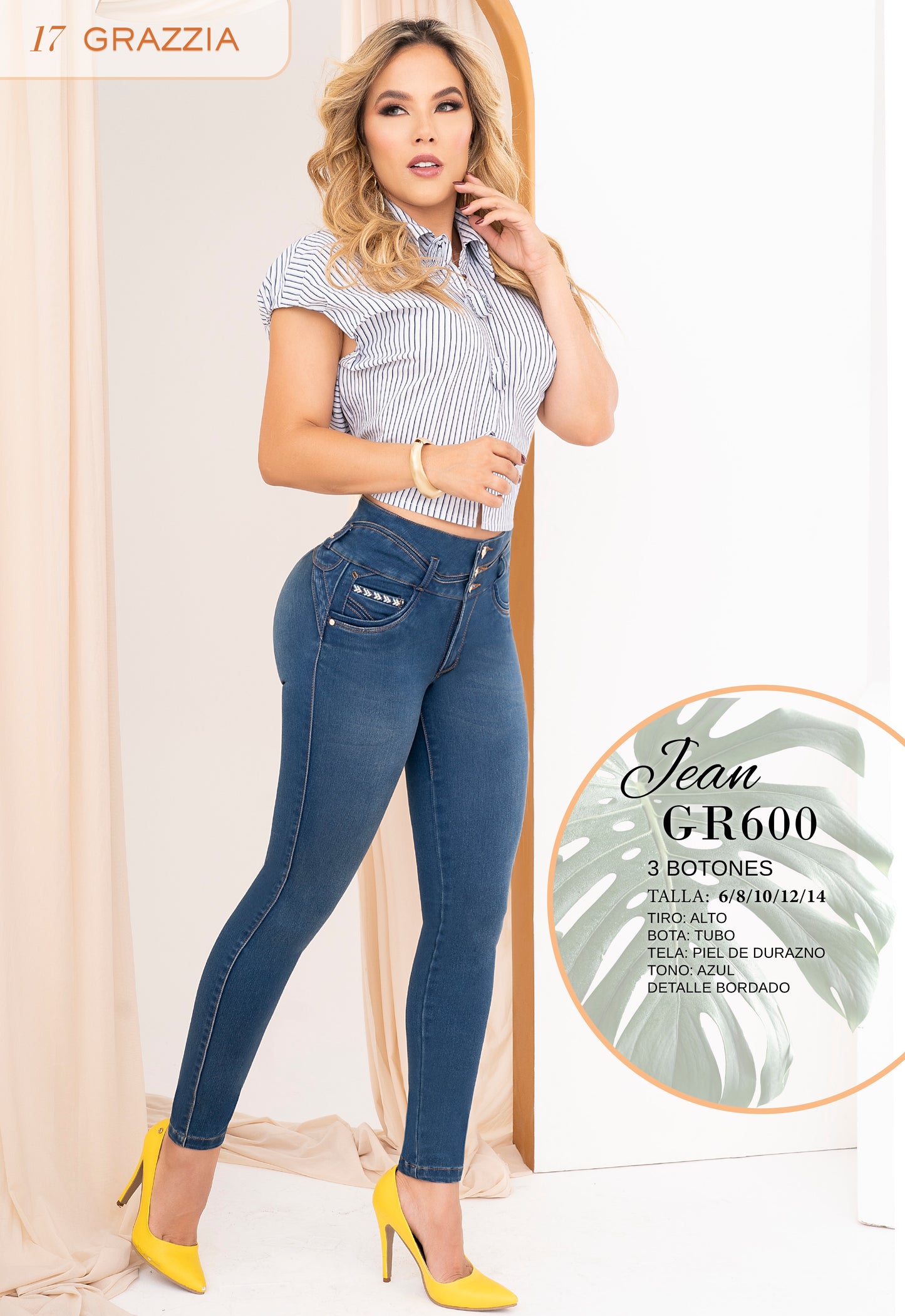 Jeans Grazzia by B´violet  Ref 600