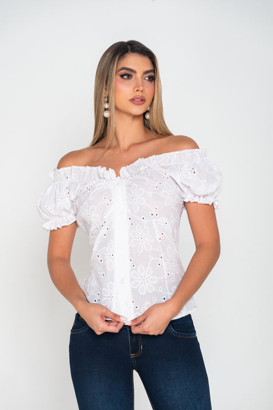 Blusa - Ajustada Ref R-040